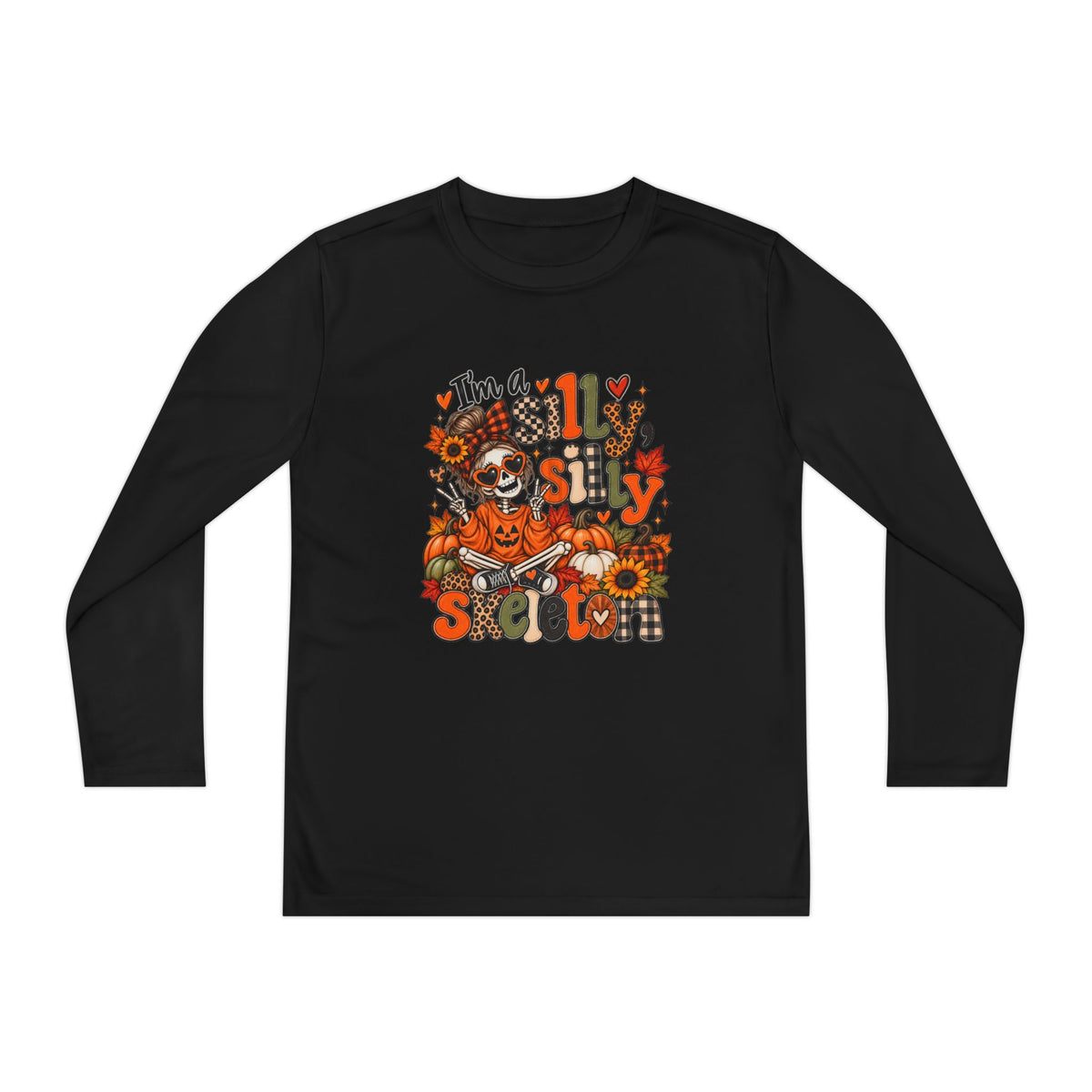 "I'm a Silly Skeleton" Halloween Long sleeve
