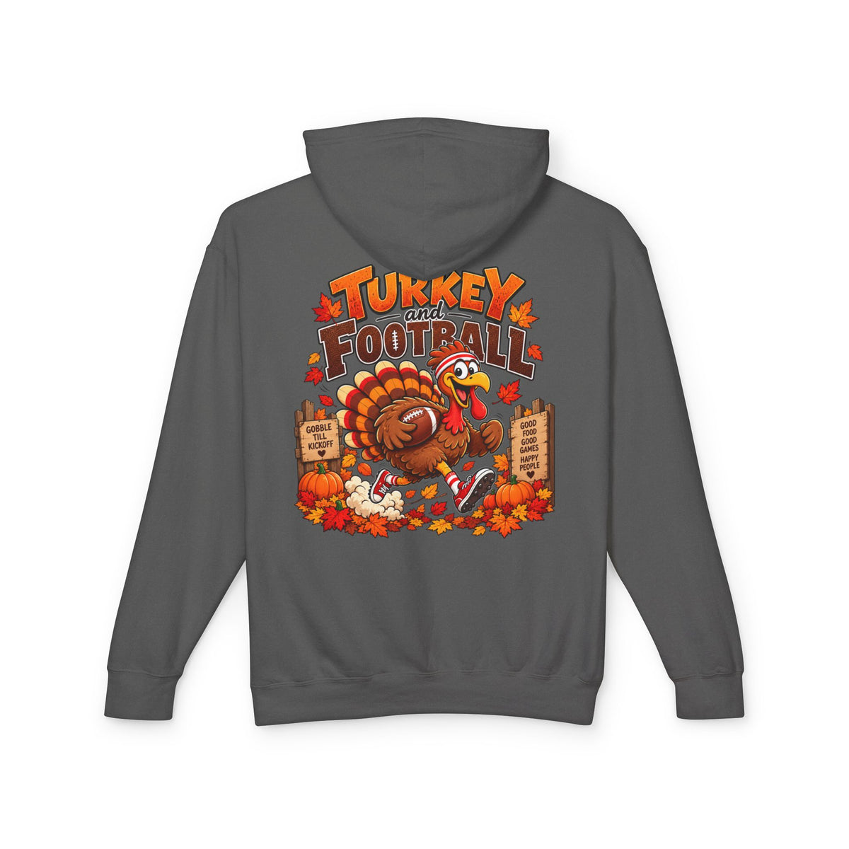 Turkey and Football Hoodie