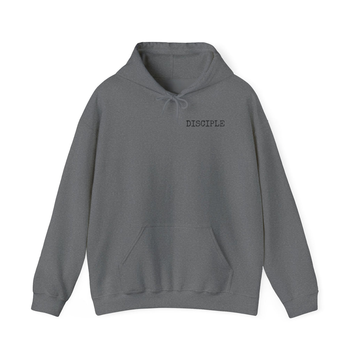 Disciple Hoodie — "Go Make Disciples of All Nations" Matthew 28:19 Christian Hooded Sweatshirt - unisex