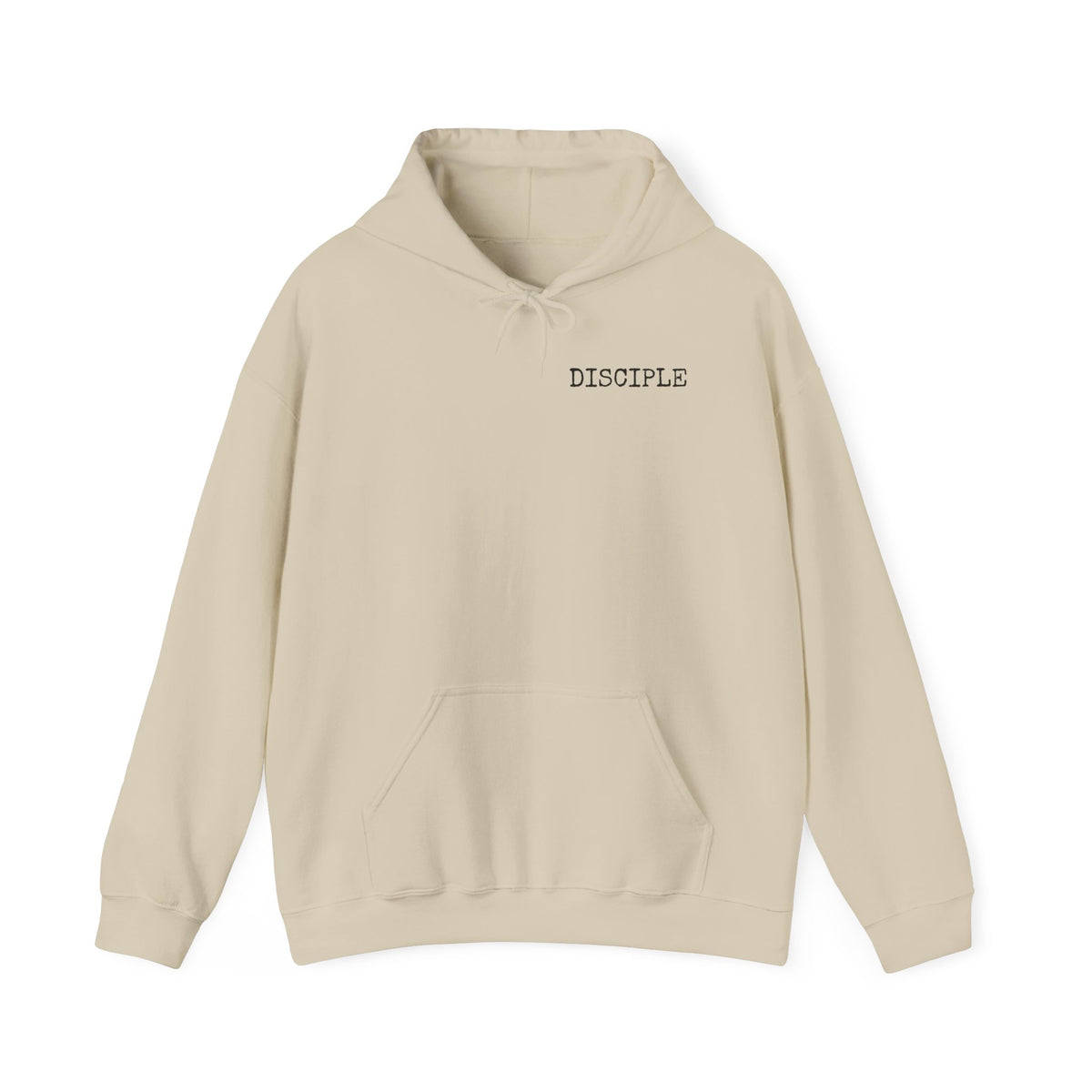 Disciple Hoodie — "Go Make Disciples of All Nations" Matthew 28:19 Christian Hooded Sweatshirt - unisex