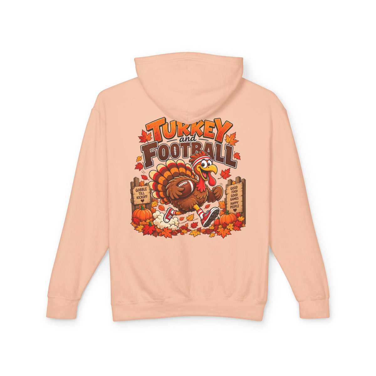 Turkey and Football Hoodie