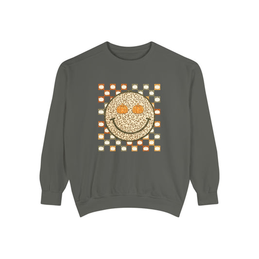 Smiley Patchwork Sweatshirt
