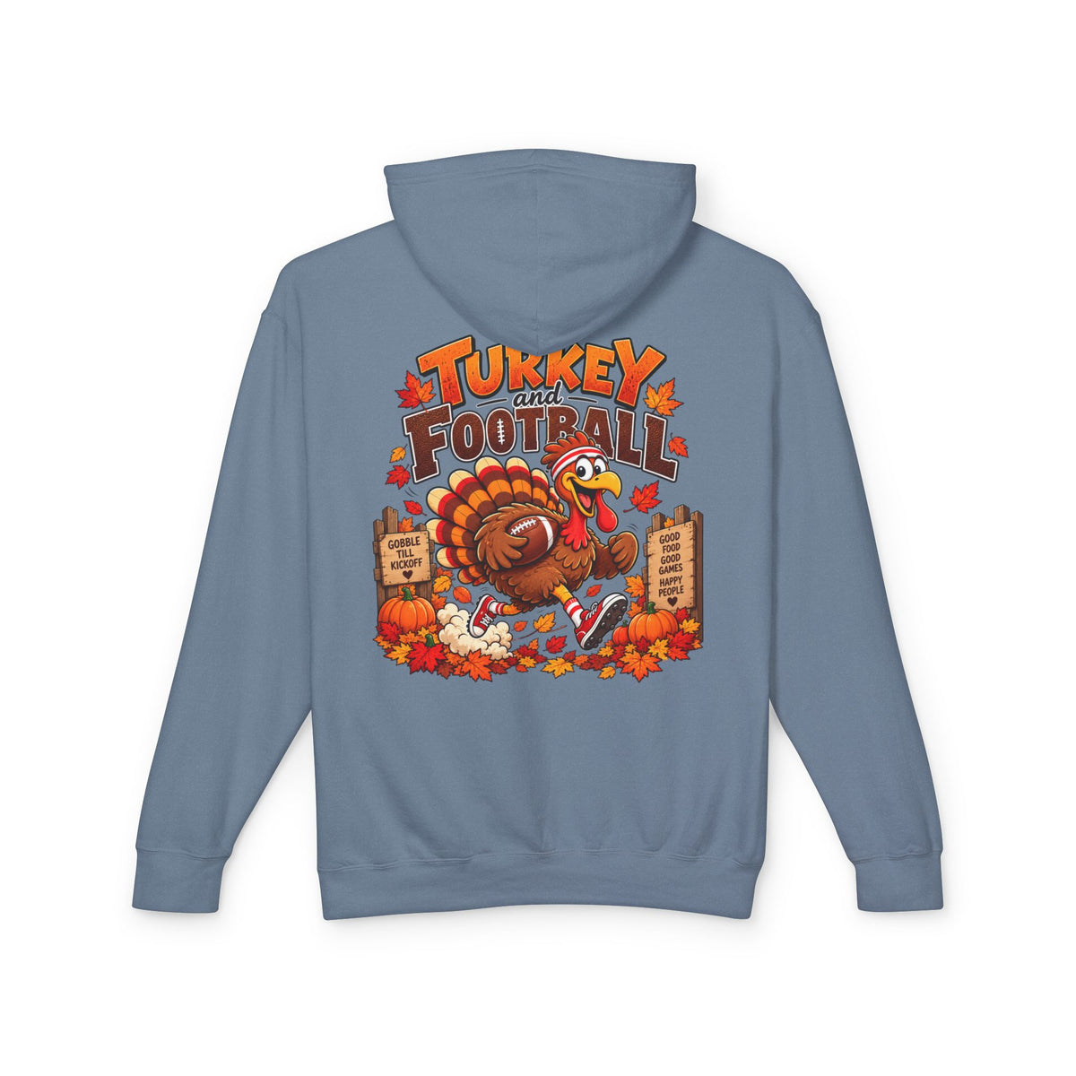 Turkey and Football Hoodie