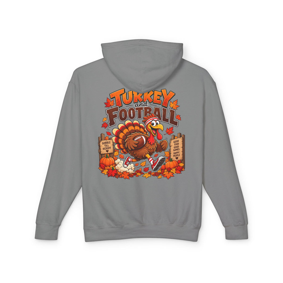 Turkey and Football Hoodie