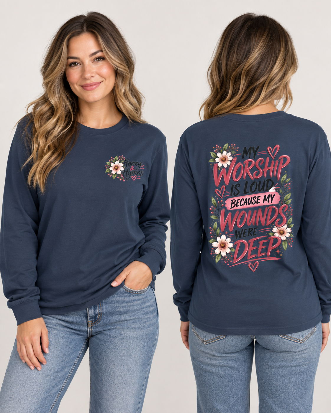 "My Worship Is Loud Because My Wounds Were Deep"