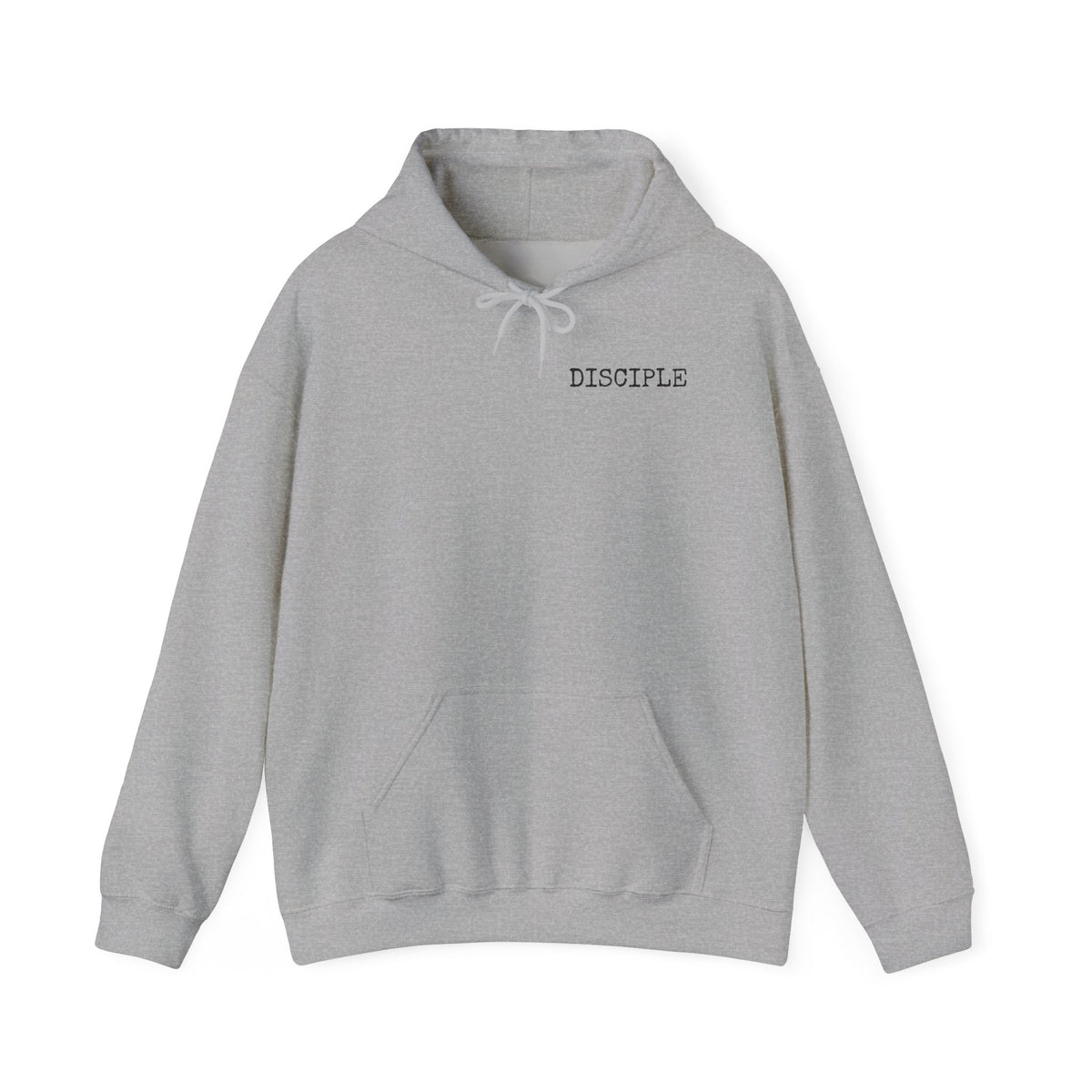 Disciple Hoodie — "Go Make Disciples of All Nations" Matthew 28:19 Christian Hooded Sweatshirt - unisex
