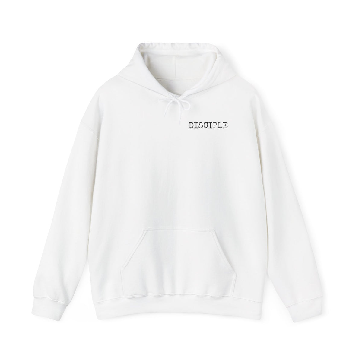 Disciple Hoodie — "Go Make Disciples of All Nations" Matthew 28:19 Christian Hooded Sweatshirt - unisex