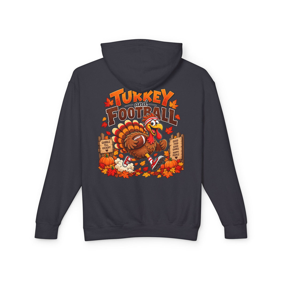 Turkey and Football Hoodie